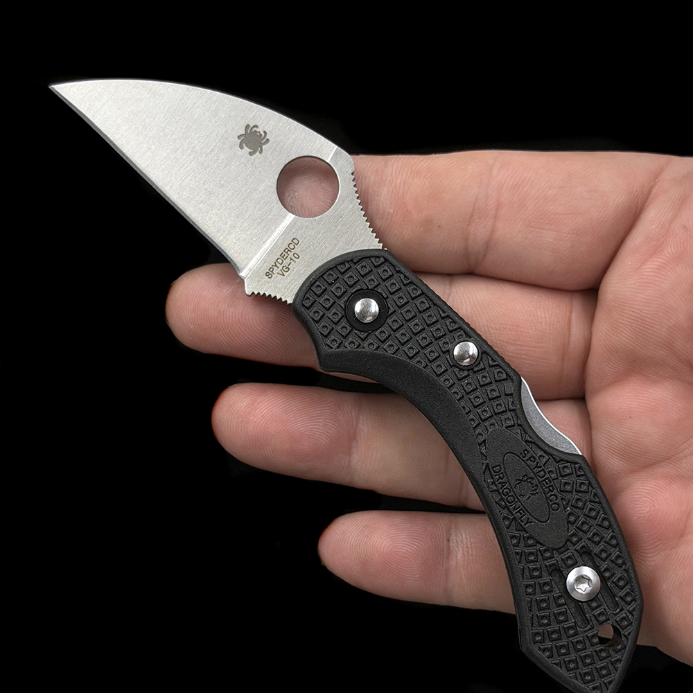 C28 Dragonfly 2 Wharncliffe FRN Handles Folding Knife