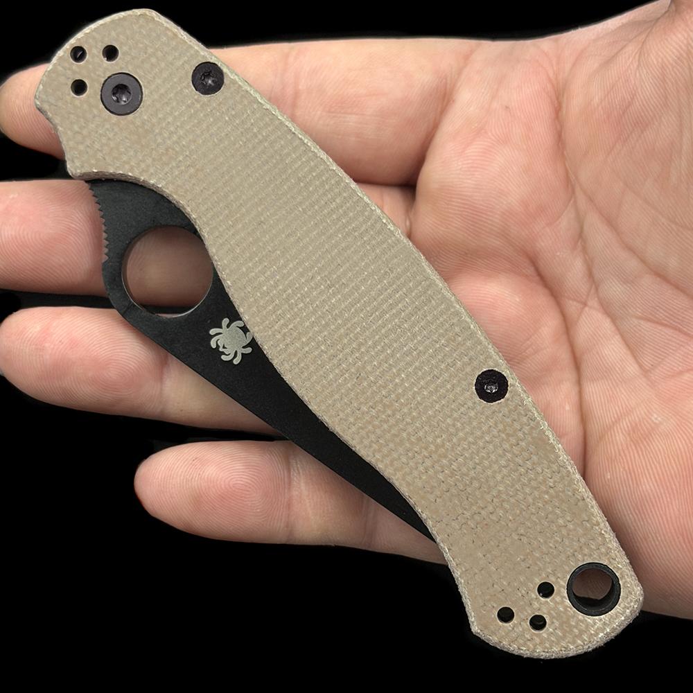 C81MPCW2 PM2  Micarta handle CPM CRUWEAR Bearing Folding knife