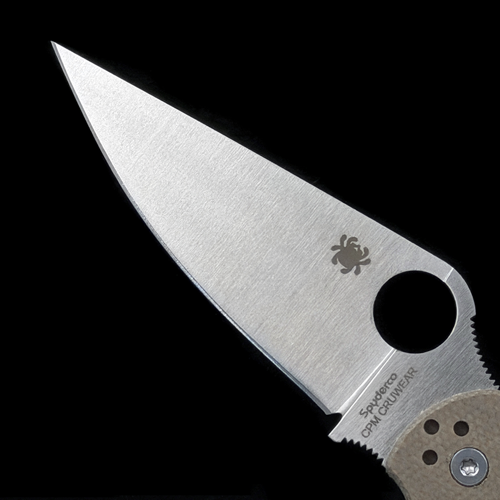 C81MPCW2 PM2  Micarta handle CPM CRUWEAR Bearing Folding knife