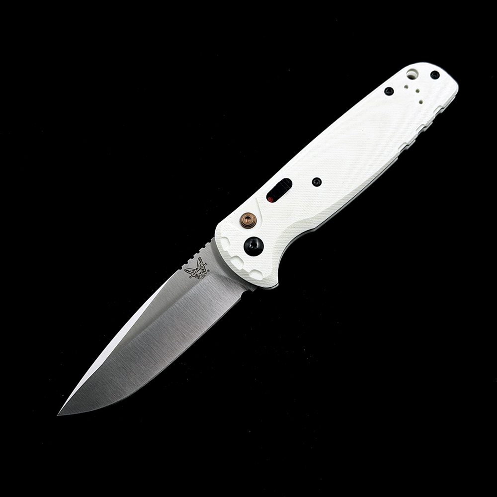 BM 4300 CLA G10 handle AUTO Folding Knife