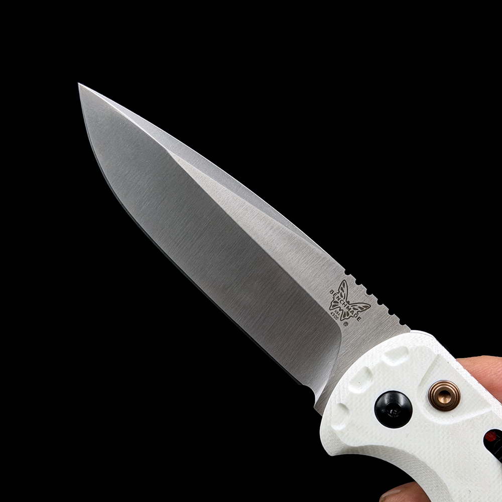 BM 4300 CLA G10 handle AUTO Folding Knife