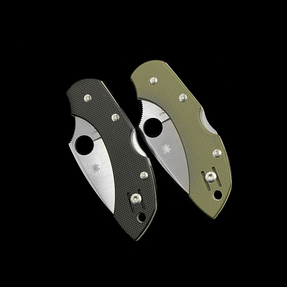 C28GP Dragonfly  VG10 Plain Blade G10 Handles Knives