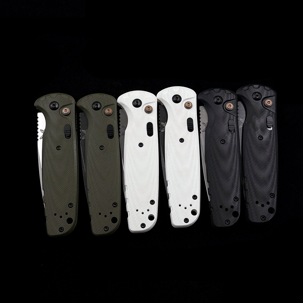 BM 4300 CLA G10 handle AUTO Folding Knife