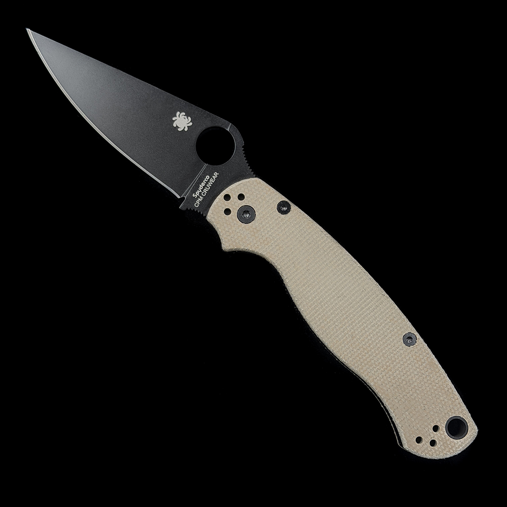 C81MPCW2 PM2  Micarta handle CPM CRUWEAR Bearing Folding knife
