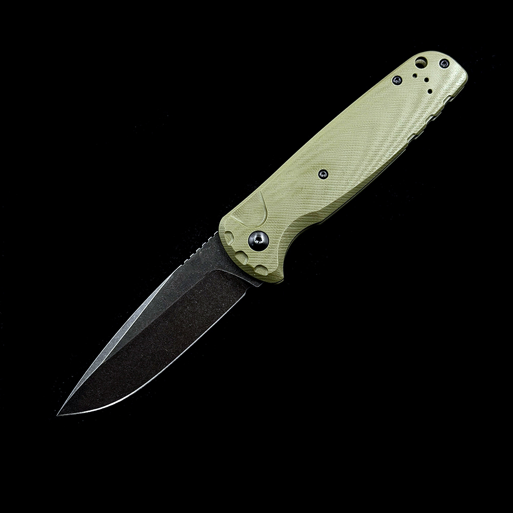 BM 4300 CLA G10 handle AUTO Folding Knife
