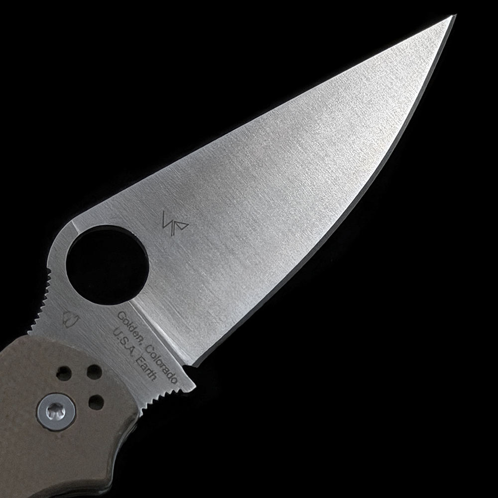 C81MPCW2 PM2  Micarta handle CPM CRUWEAR Bearing Folding knife