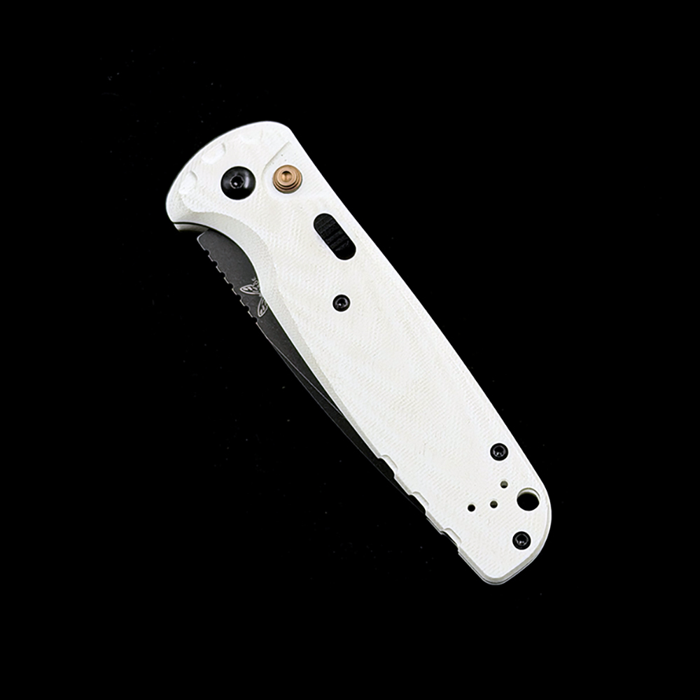 BM 4300 CLA G10 handle AUTO Folding Knife