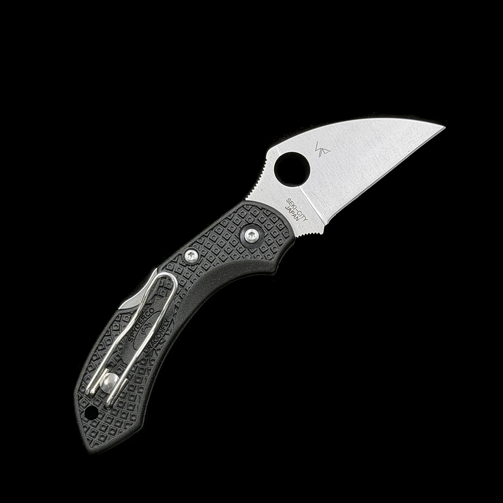 C28 Dragonfly 2 Wharncliffe FRN Handles Folding Knife