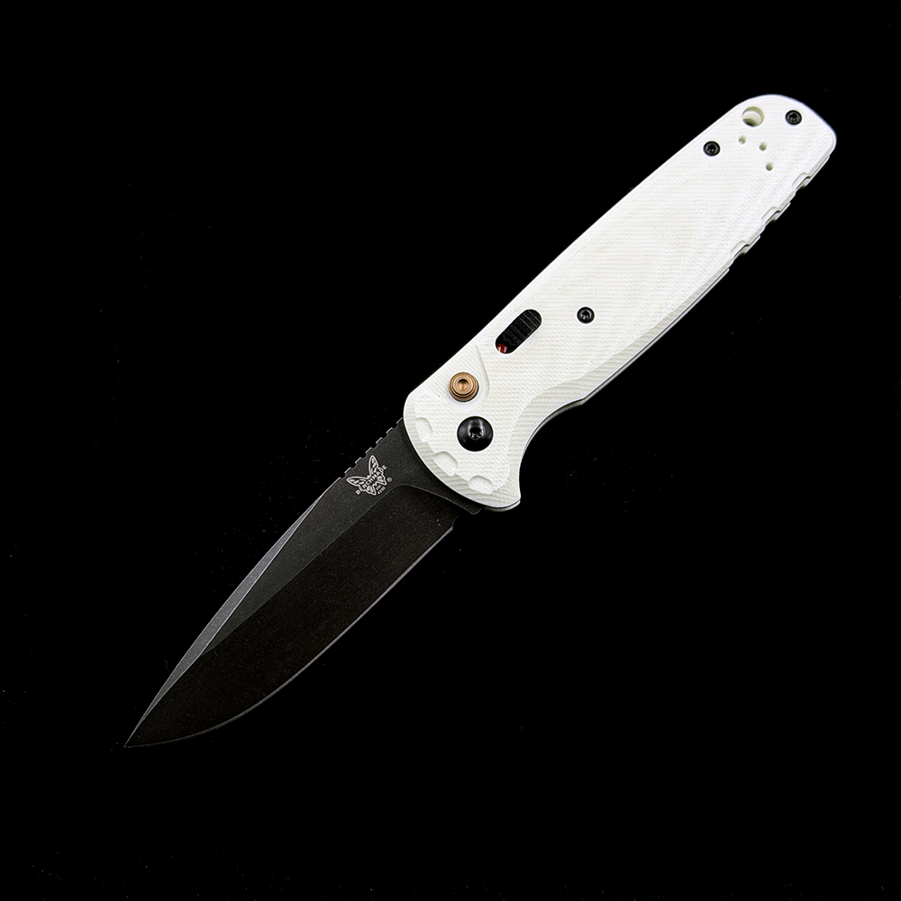 BM 4300 CLA G10 handle AUTO Folding Knife