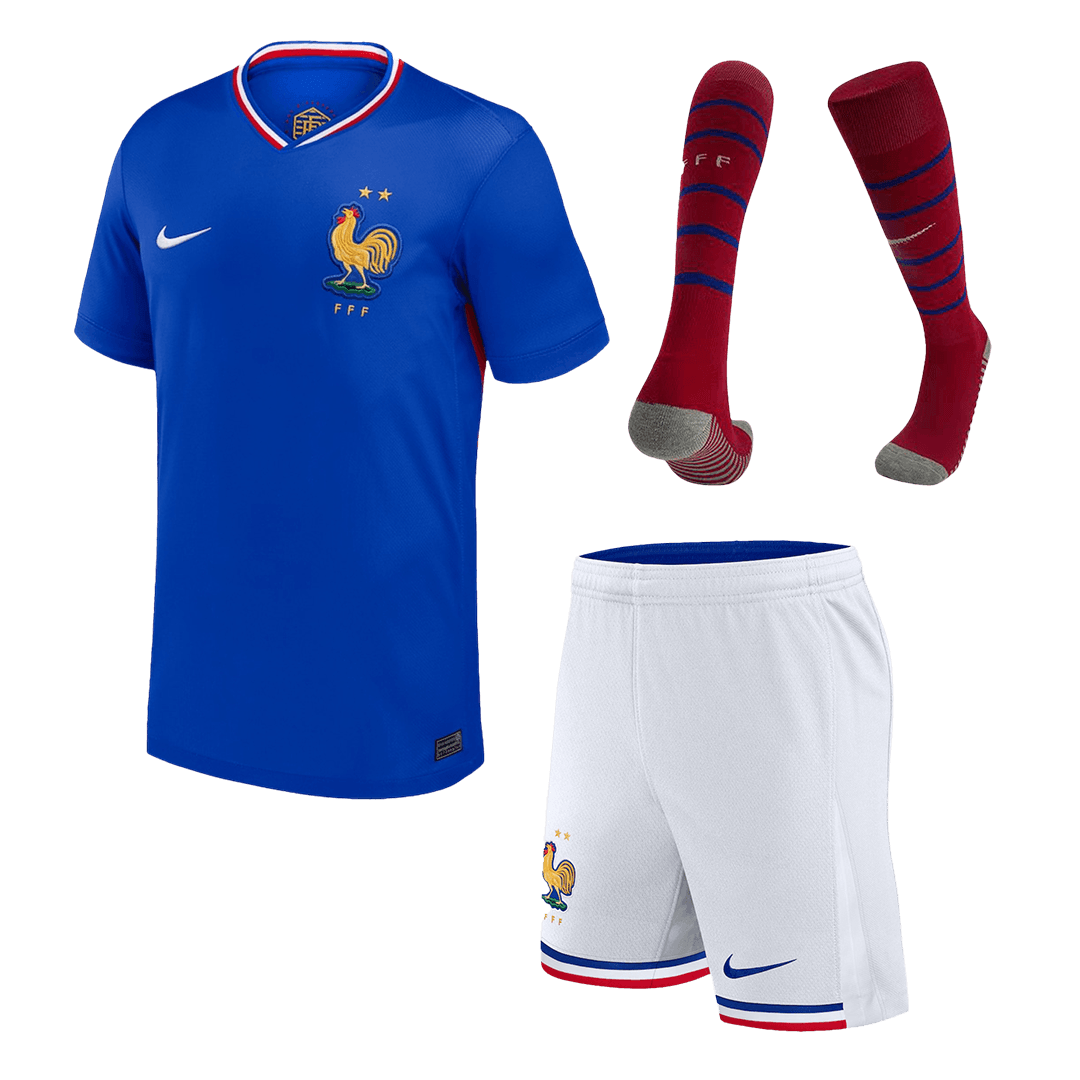 France Home Jerseys Full Kit EURO