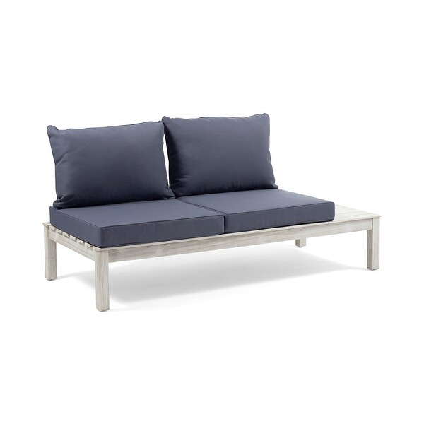 Arlington 5seat Acacia Sectional Sofa Set by Christopher Knight Home