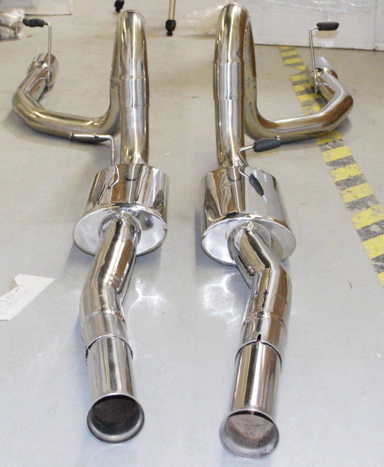 1994-1998 Mustang Dual Catback Exhaust 1994-1998 V8 4.6L 5.0L Only 3.5
