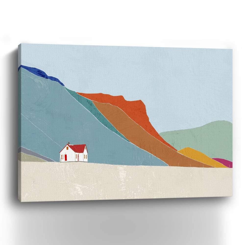 Long Hills Canvas Giclee