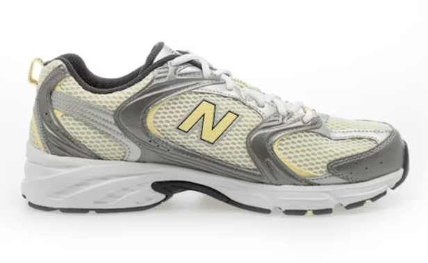 New Balance 530 Silver?Grey/Cream Yellow U530ADG Casual Running Shoes