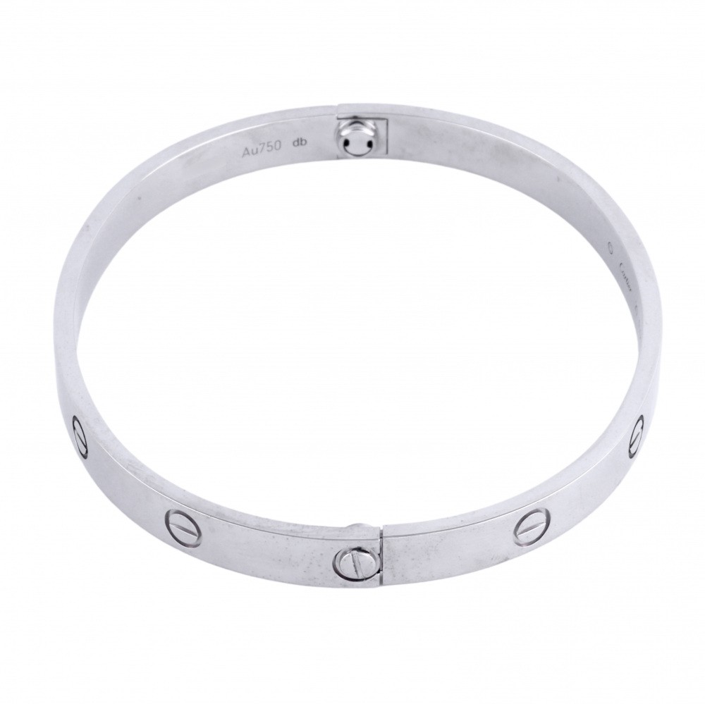 Cartier Love Bracelet 18K White Gold B6035400