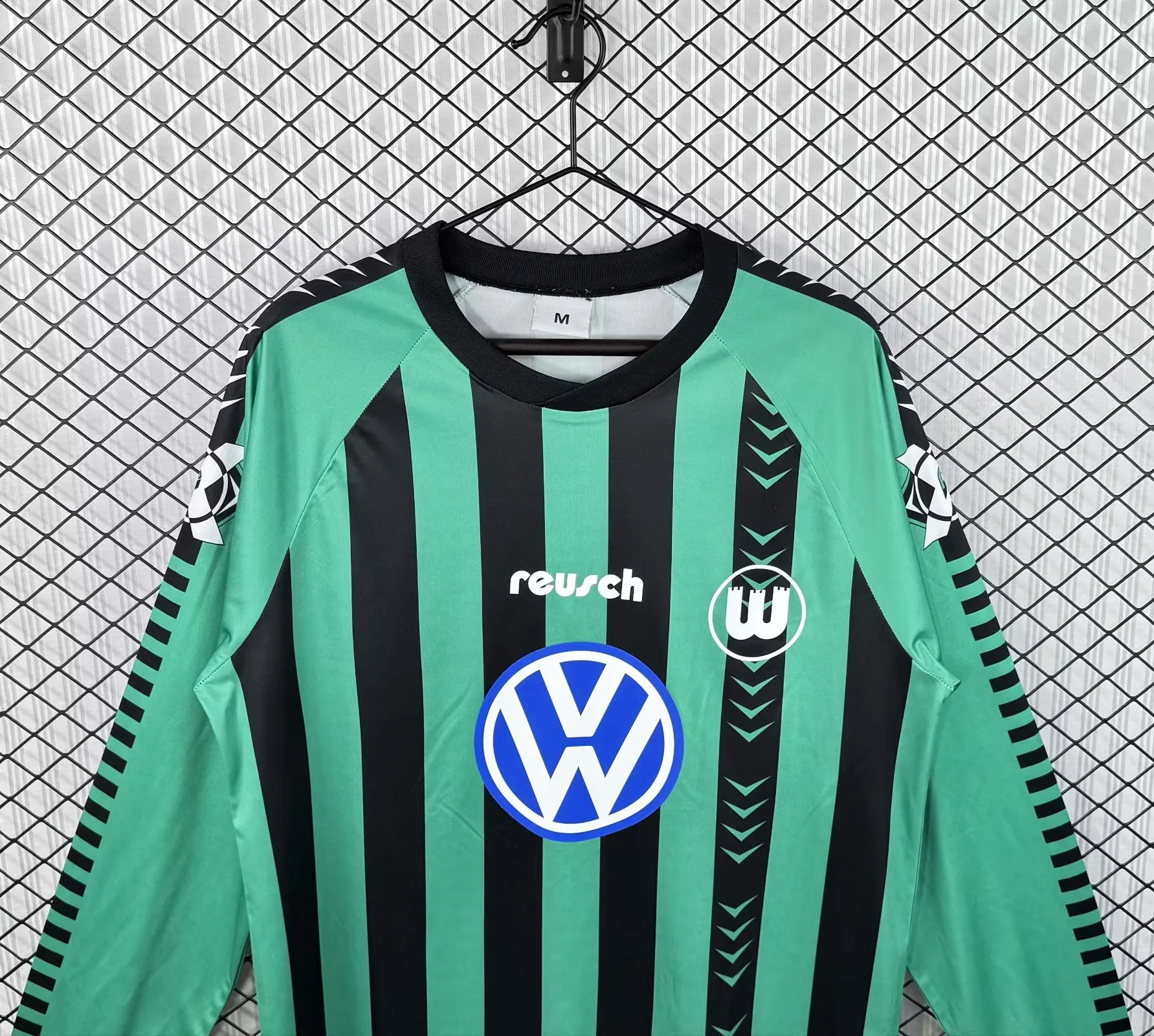 Retro 1994/95 Wolfsburg Away Jersey Long Sleeves S-XXL