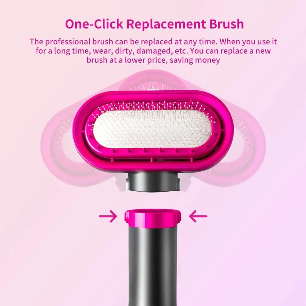 2 In 1 Pet Hair Dryer Blower Slicker Brush