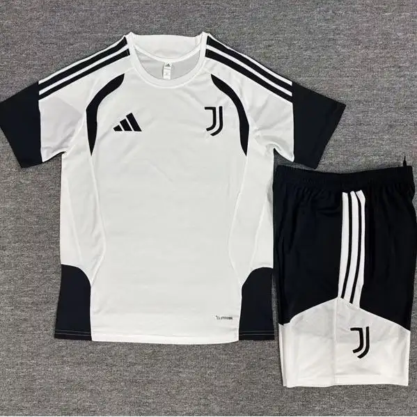 Juventus 26/27 Short Sleeves Training Suit-White