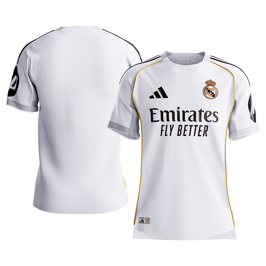 Real Madrid Home Player Version Jersey 2025/26