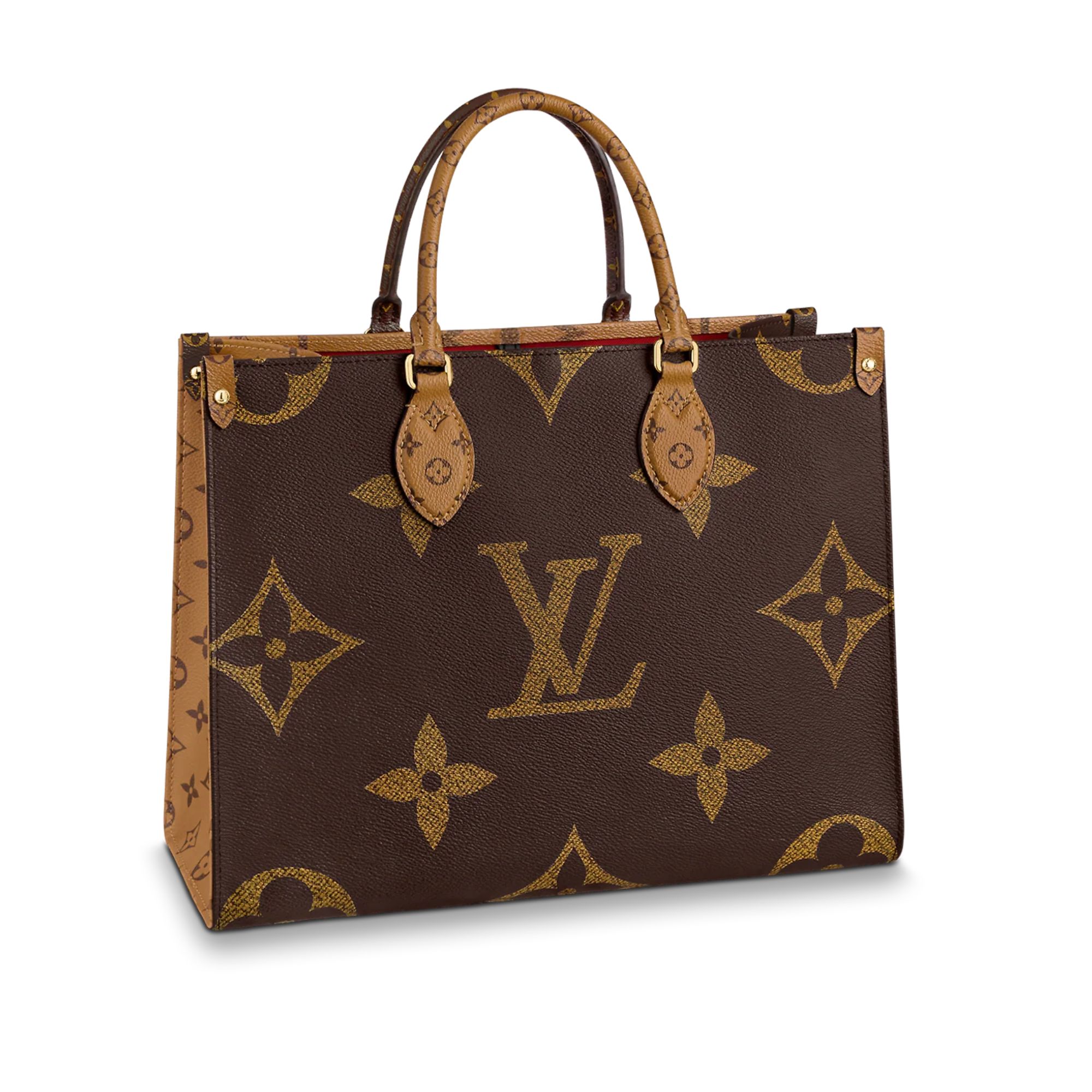 Louis Vuitton On The Go MM Monogram Medium Tote Bag Brown M45321 35cm