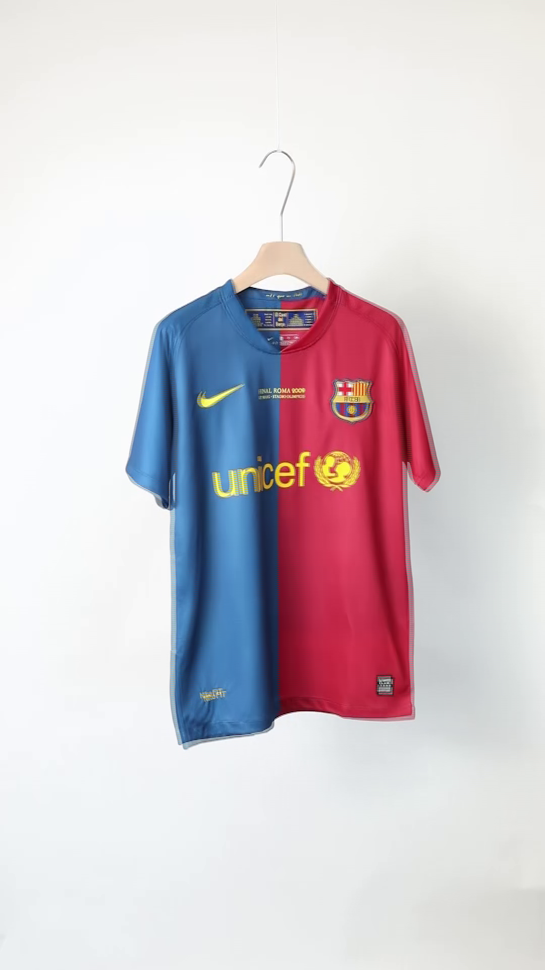 Retro Soccer Jersey Barcelona Home 2008/09 - UCL Final