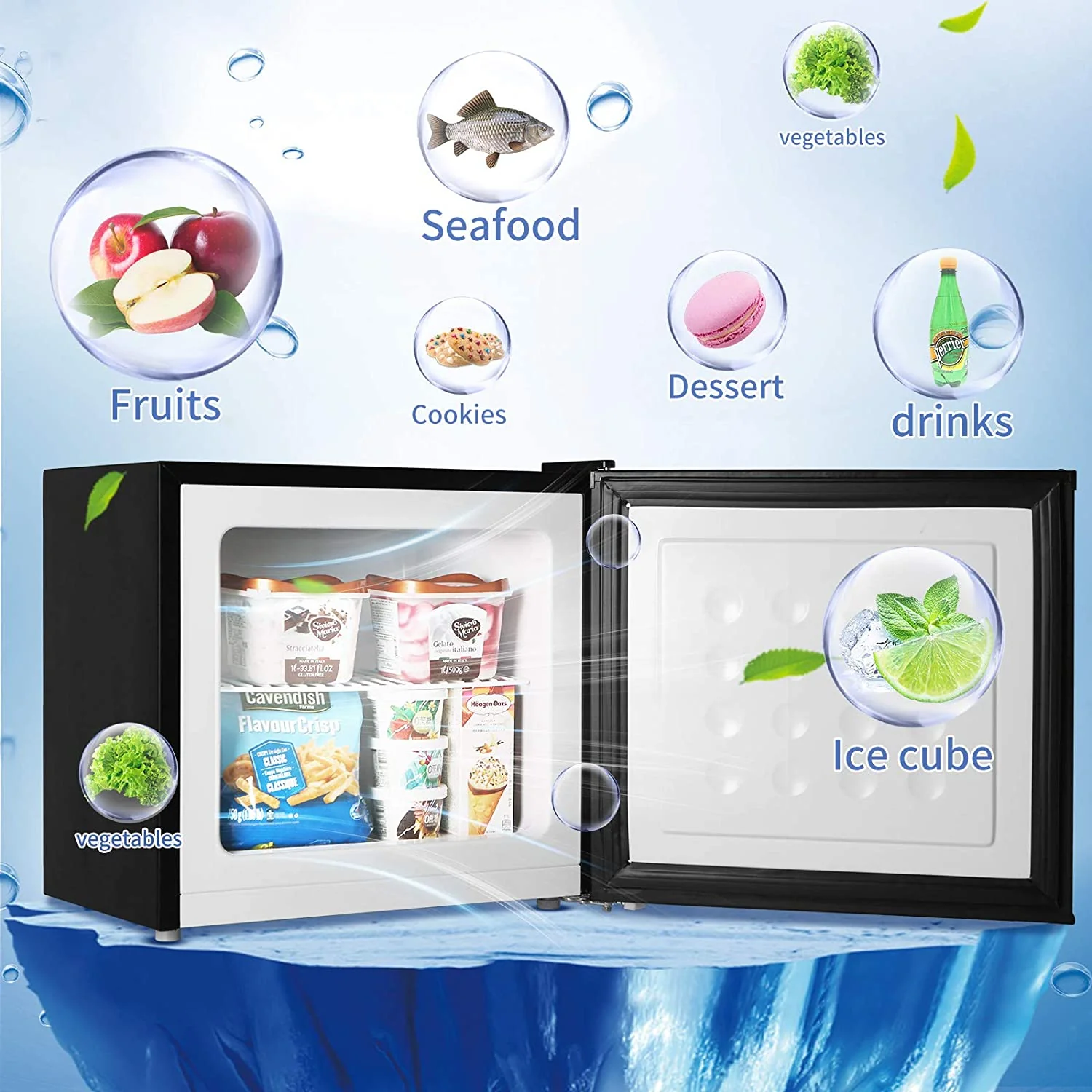 Compact Upright Freezer