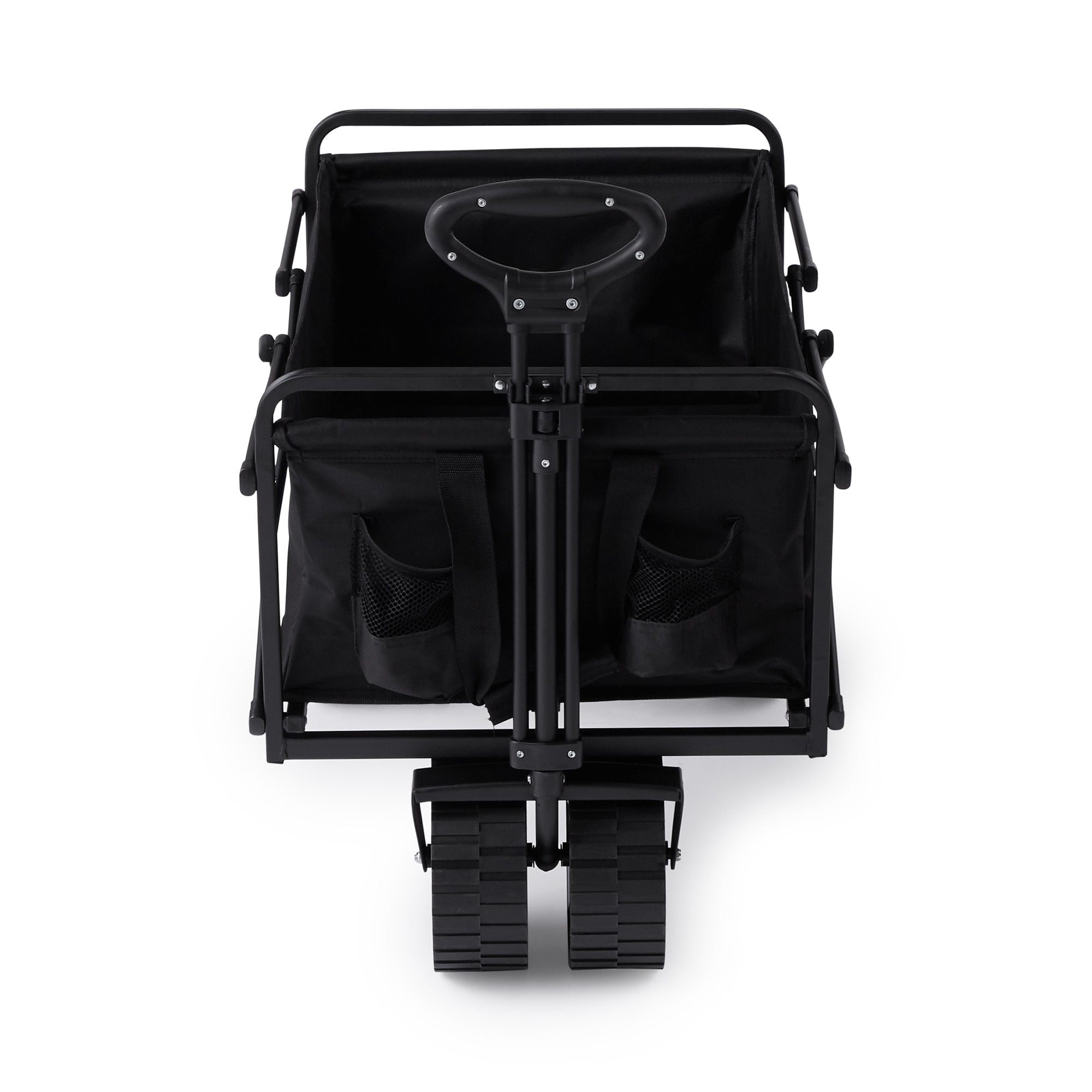 Seina 150lb Capacity Collapsible Steel Outdoor Utility Wagon Cart