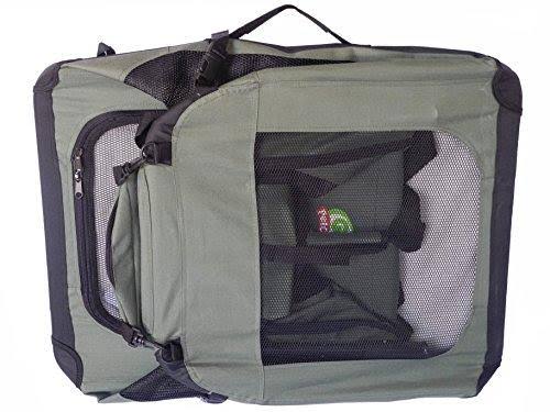 Go Pet Club 40x22 Dog Pet Soft Crate Sage