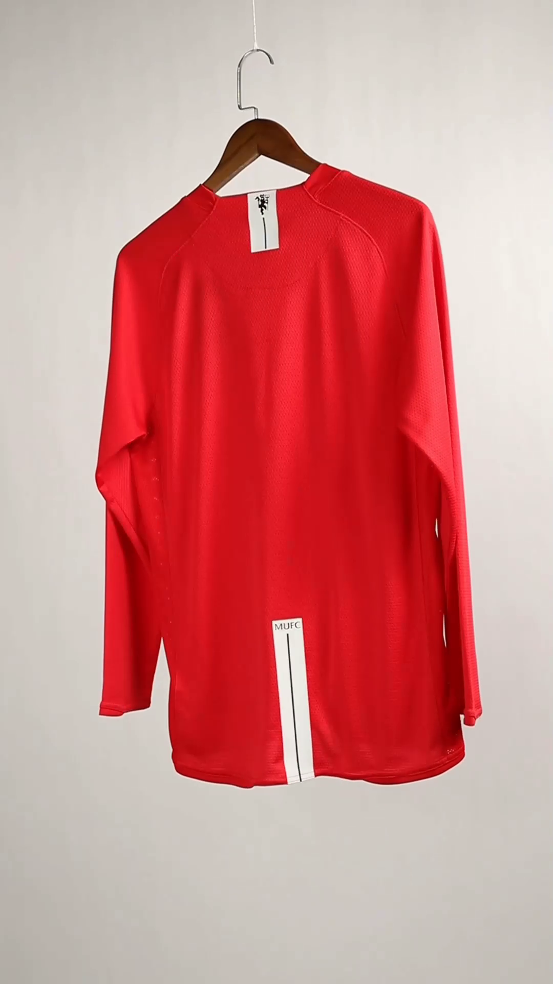 Retro Soccer Jersey ROONEY #10 Manchester United Home Long Sleeve 2007/08 - UCL Final
