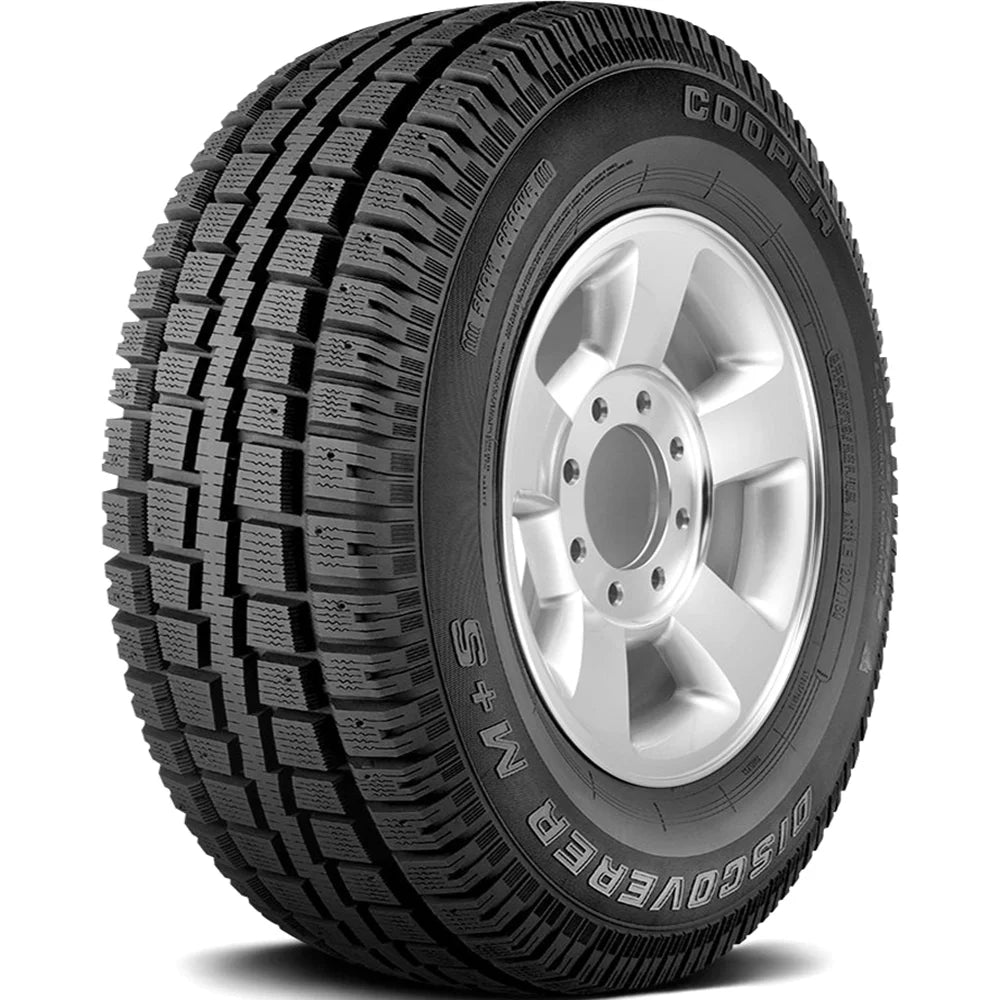 Pair of 2 (TWO) Cooper Discoverer M+S LT 235/85R16 120/116Q E 10 Ply Winter Snow Tires Fits: 2004 Ford F-250 Super Duty King Ranch, 1999-2003 Ford F-250 Super Duty Lariat