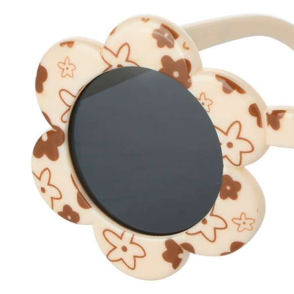 Famy Mädchen Sonnenbrille mit Blumen-Allover