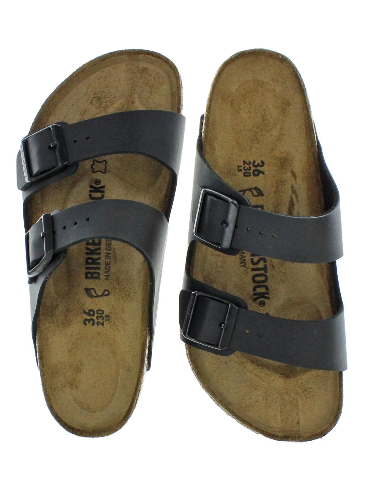 Birkenstock Unisex Arizona Two-strap Buckle Slide Footbed Sandal