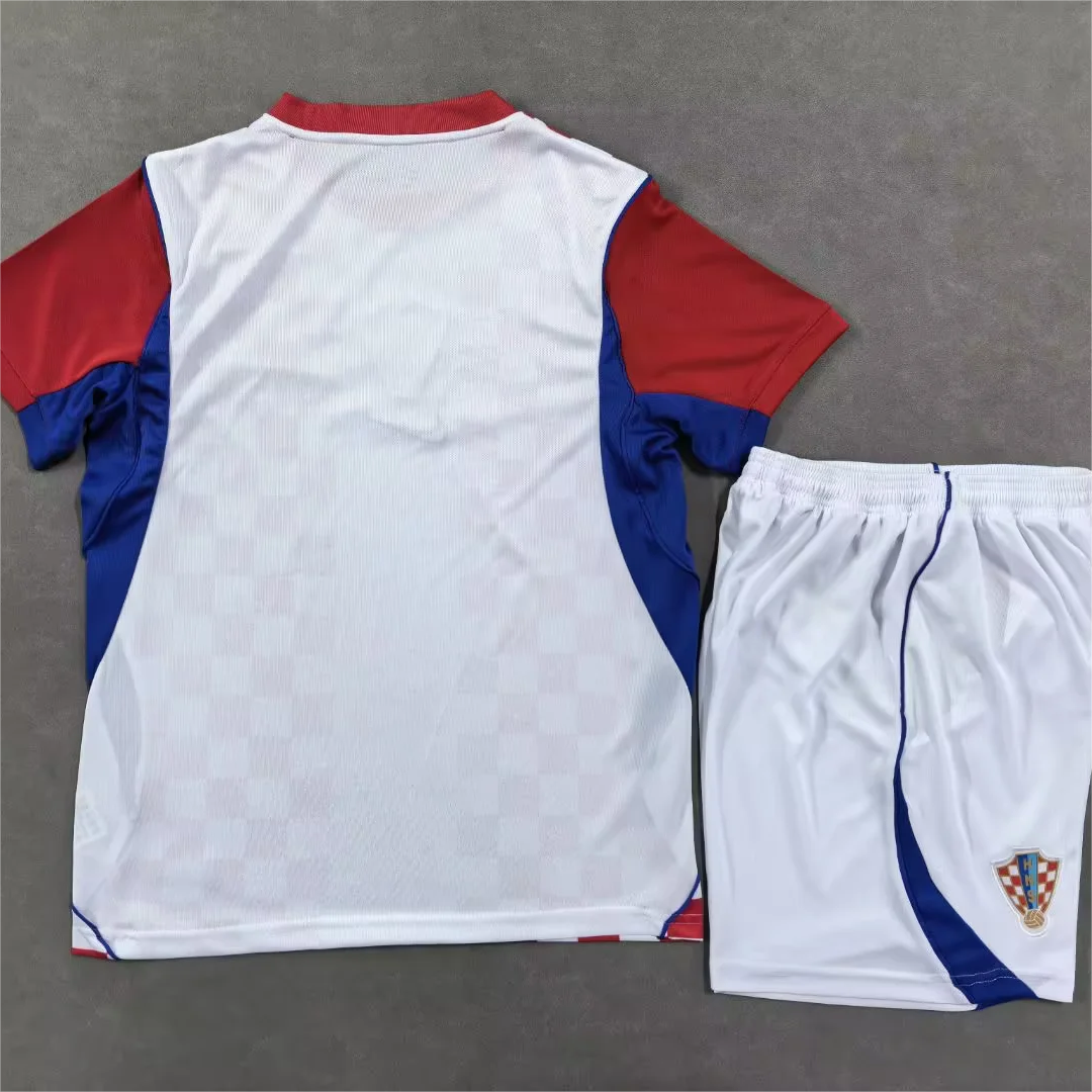 Kids 2026 World Cup Croatia Home Jersey