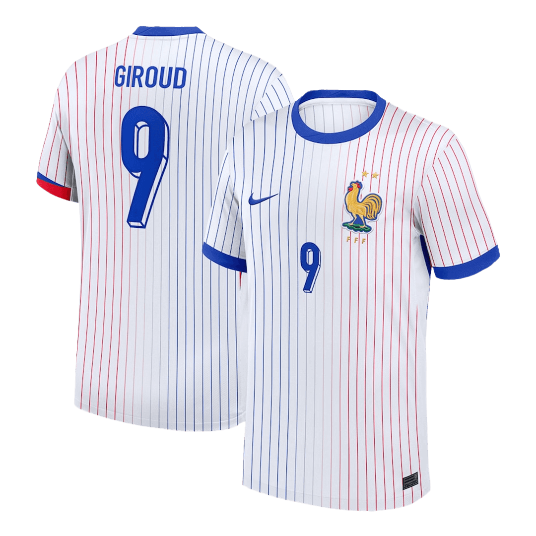 GIROUD #9 France Away Soccer Jersey EURO