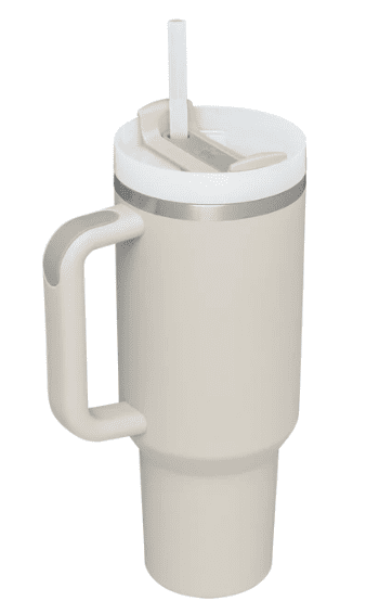 STANLEY  QUENCHER H2.0 FLOWSTATE TUMBLER SOFT MATTE DUNE 40 OZ