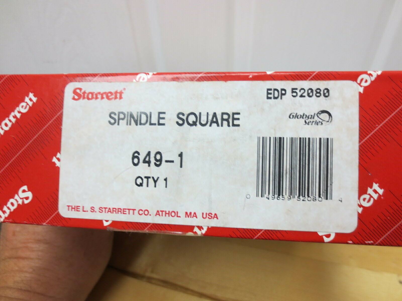 Starrett 649-1 Spindle Square