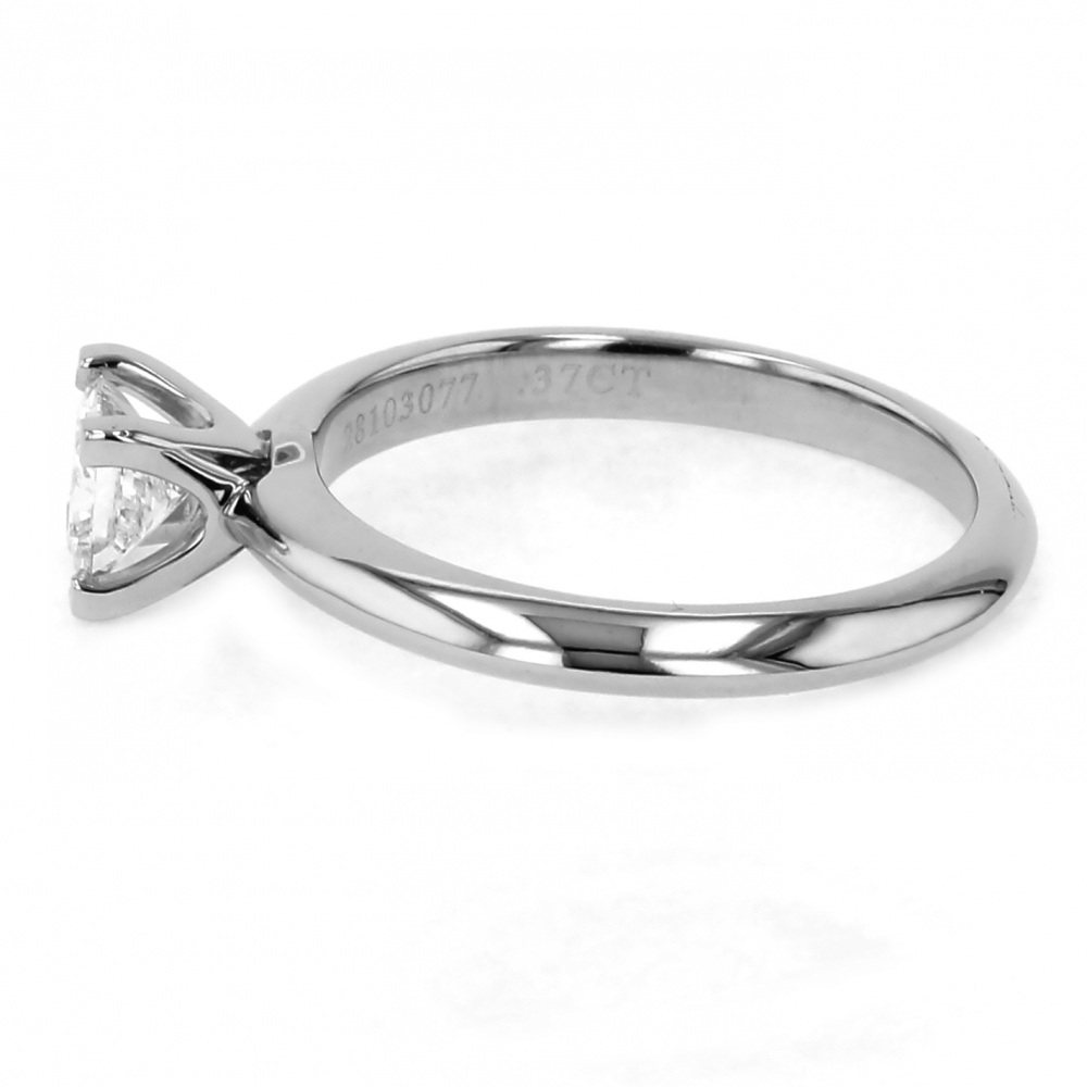 Tiffany & Co. Tiffany Platinum Diamond Ring PT950