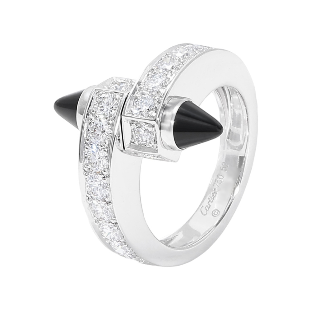 Cartier Menot Ring 18K White Gold B4048700