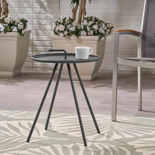 Steel Accent Side Table