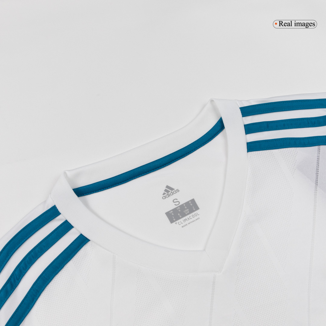 Retro Soccer Jersey Real Madrid Home Long Sleeve 2017/18