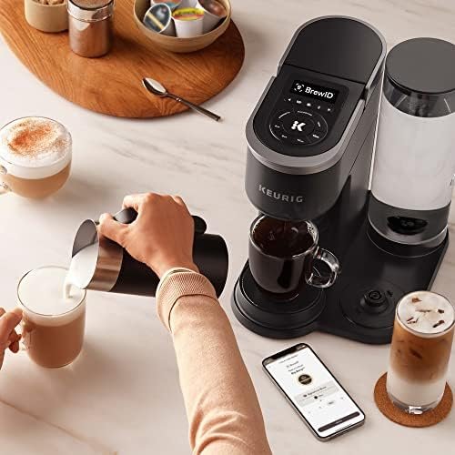 SMART Single Serve K-Cup Pod Coffee Maker, Black