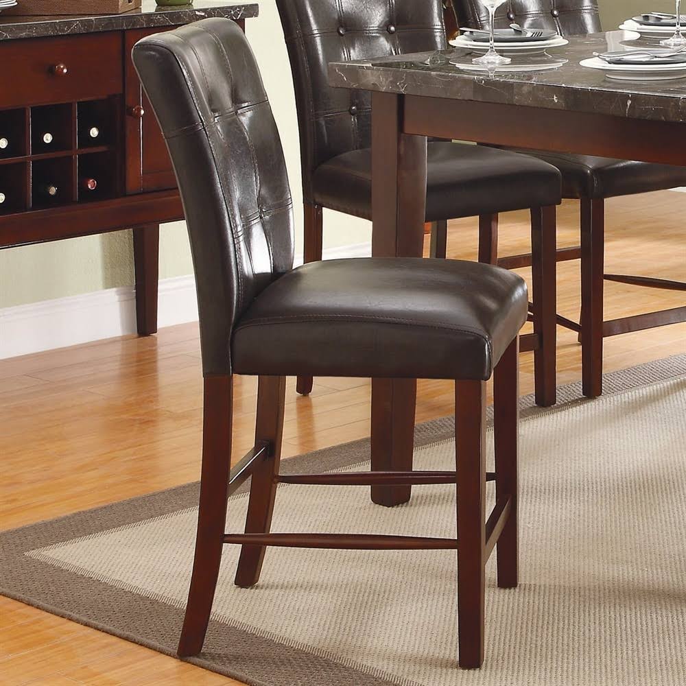 Homelegance Decatur Counter Height Chair in Espresso - Set of 2