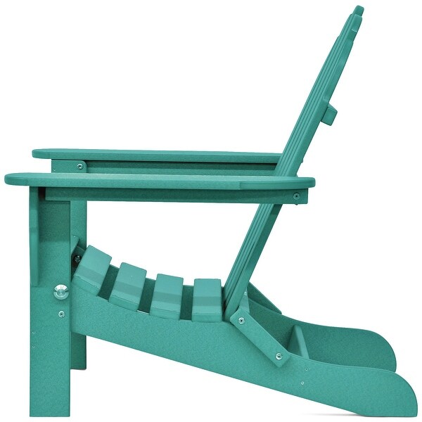 Nelson Recycled Plastic Folding Adirondack Chair by Havenside Home