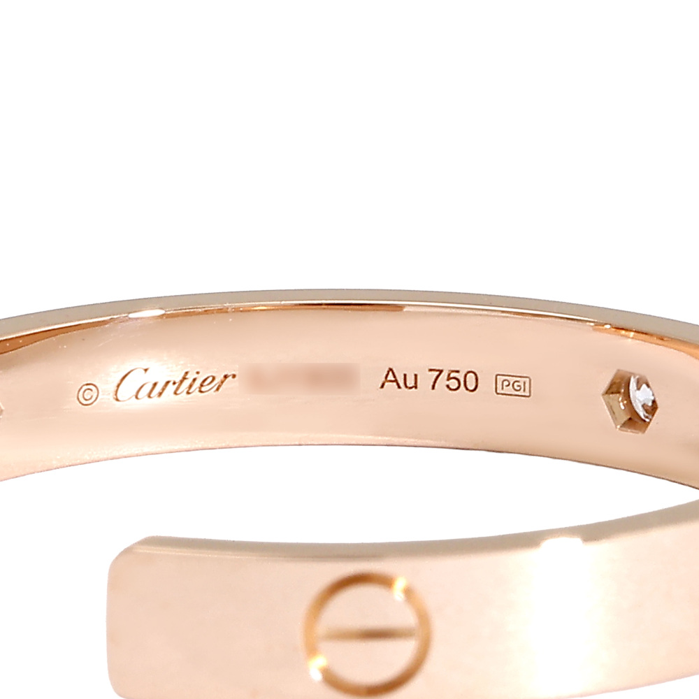 Cartier Love Earrings 18K Rose Gold B8301433