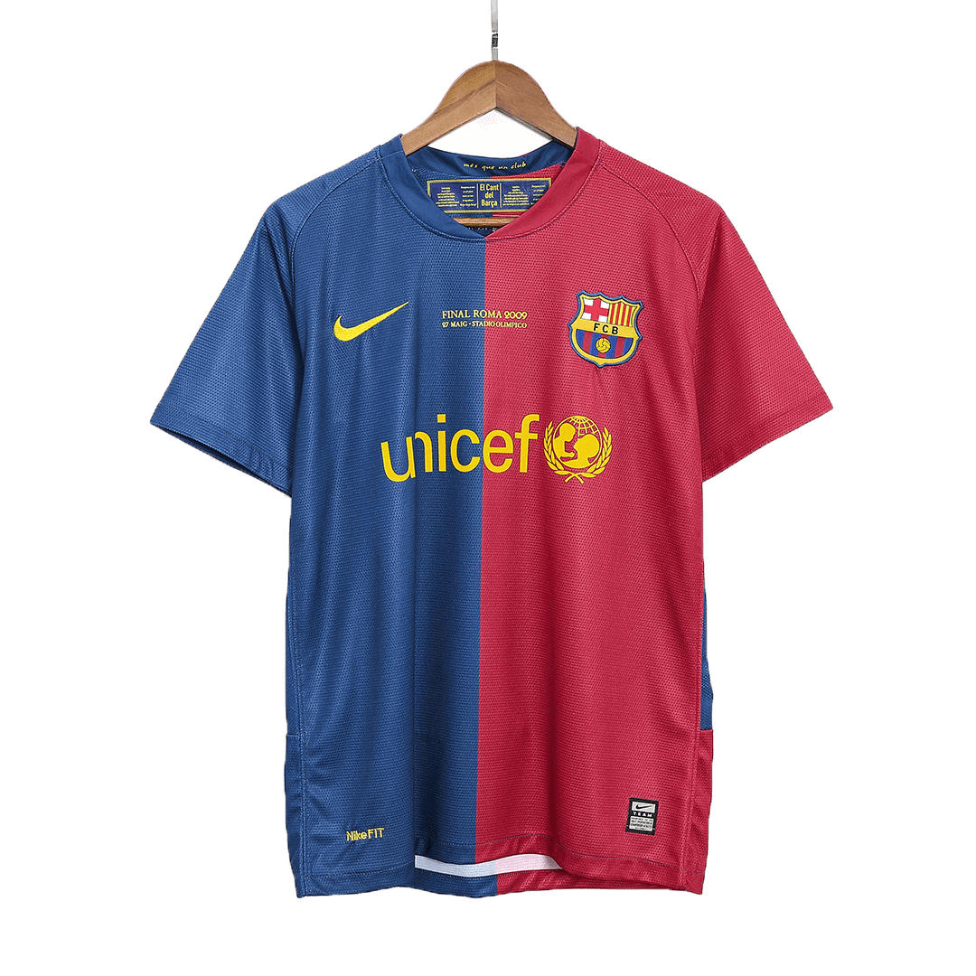 Retro Soccer Jersey Barcelona Home 2008/09 - UCL Final