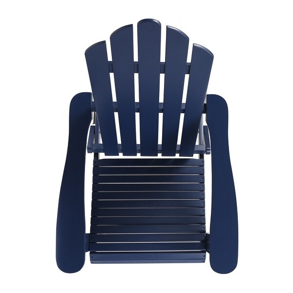 Hollywood Foldable Acacia Adirondack Chair by Christopher Knight Home