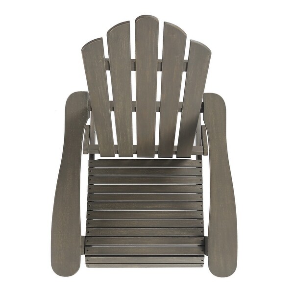 Hollywood Foldable Acacia Adirondack Chair by Christopher Knight Home