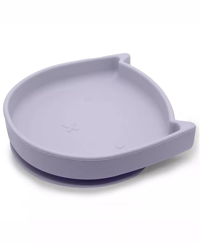 Kushies Baby Girls Silikitty Silicone Feeding Plate