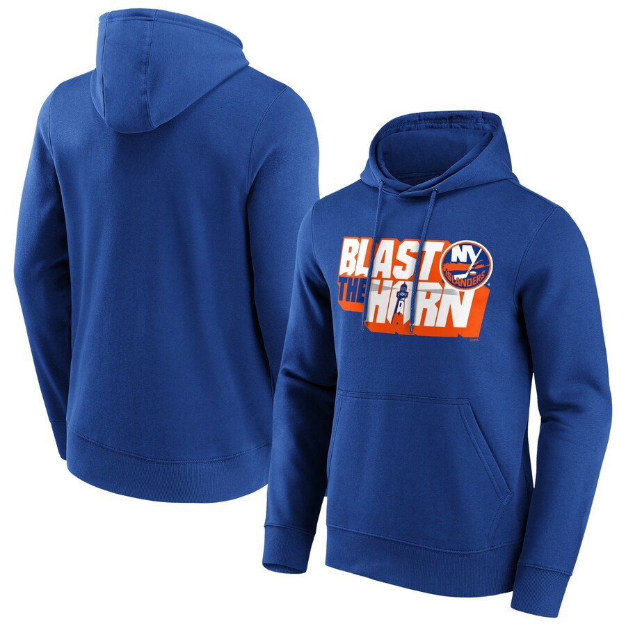 Men's New York Islanders Fanatics Branded Hometown Graphic Hoodie - Royal