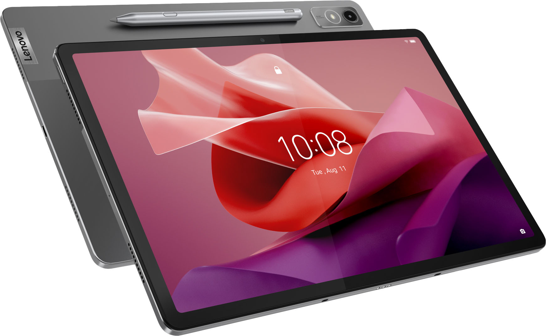 Lenovo - Tab P12 with Lenovo Tab Pen Plus - ZACH0165US - Storm Grey